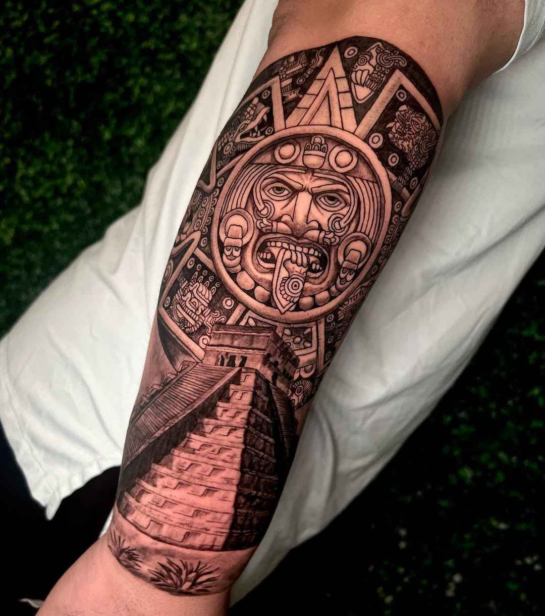 Aztec Hand Tattoo Ideas