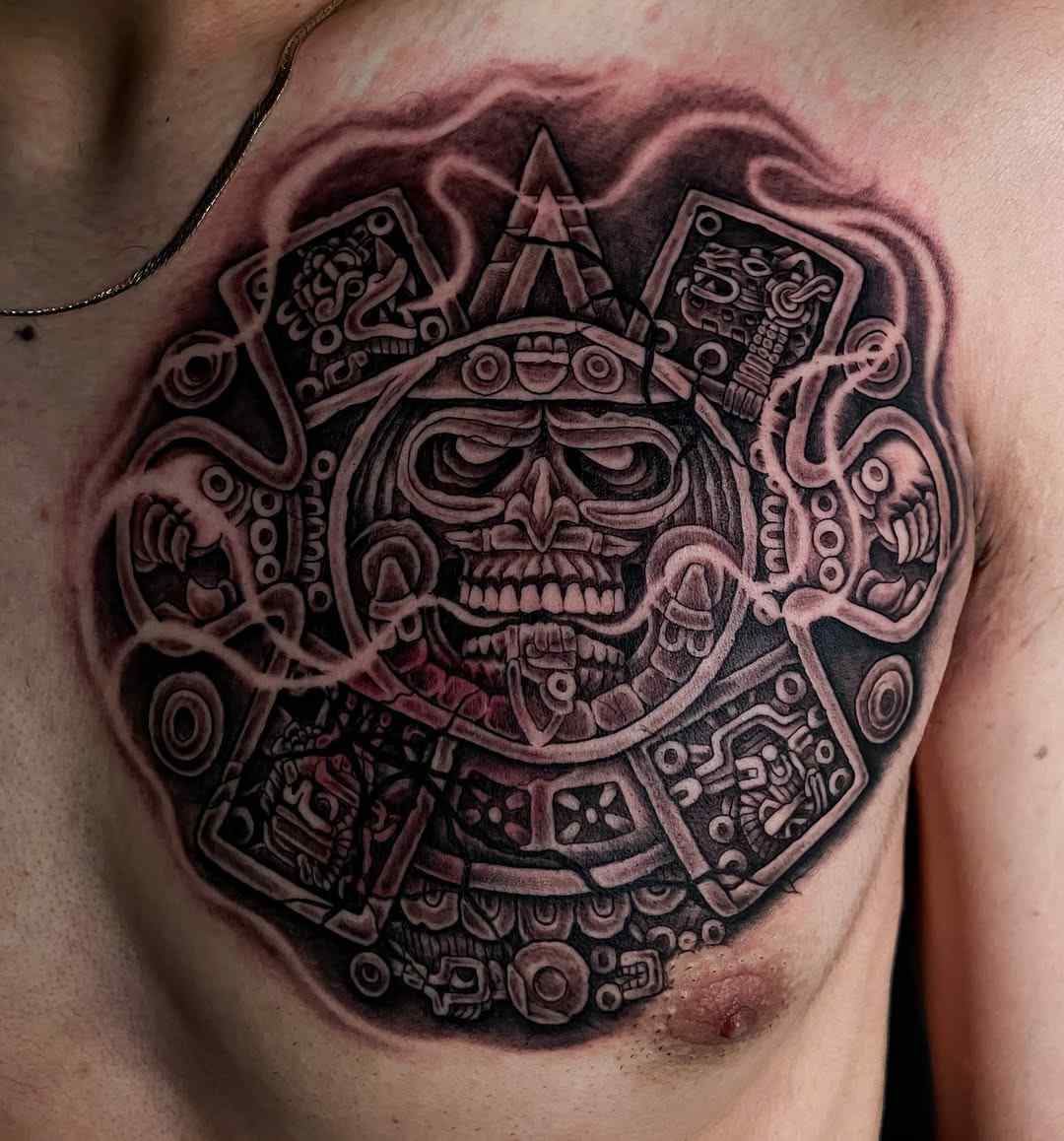 Aztec Tattoos Ideas for Men