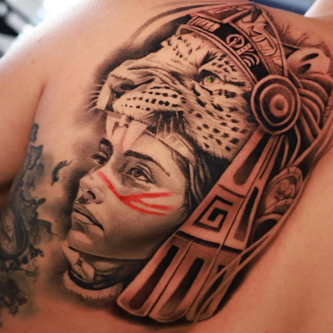 Aztec Warrior Tattoo Ideas