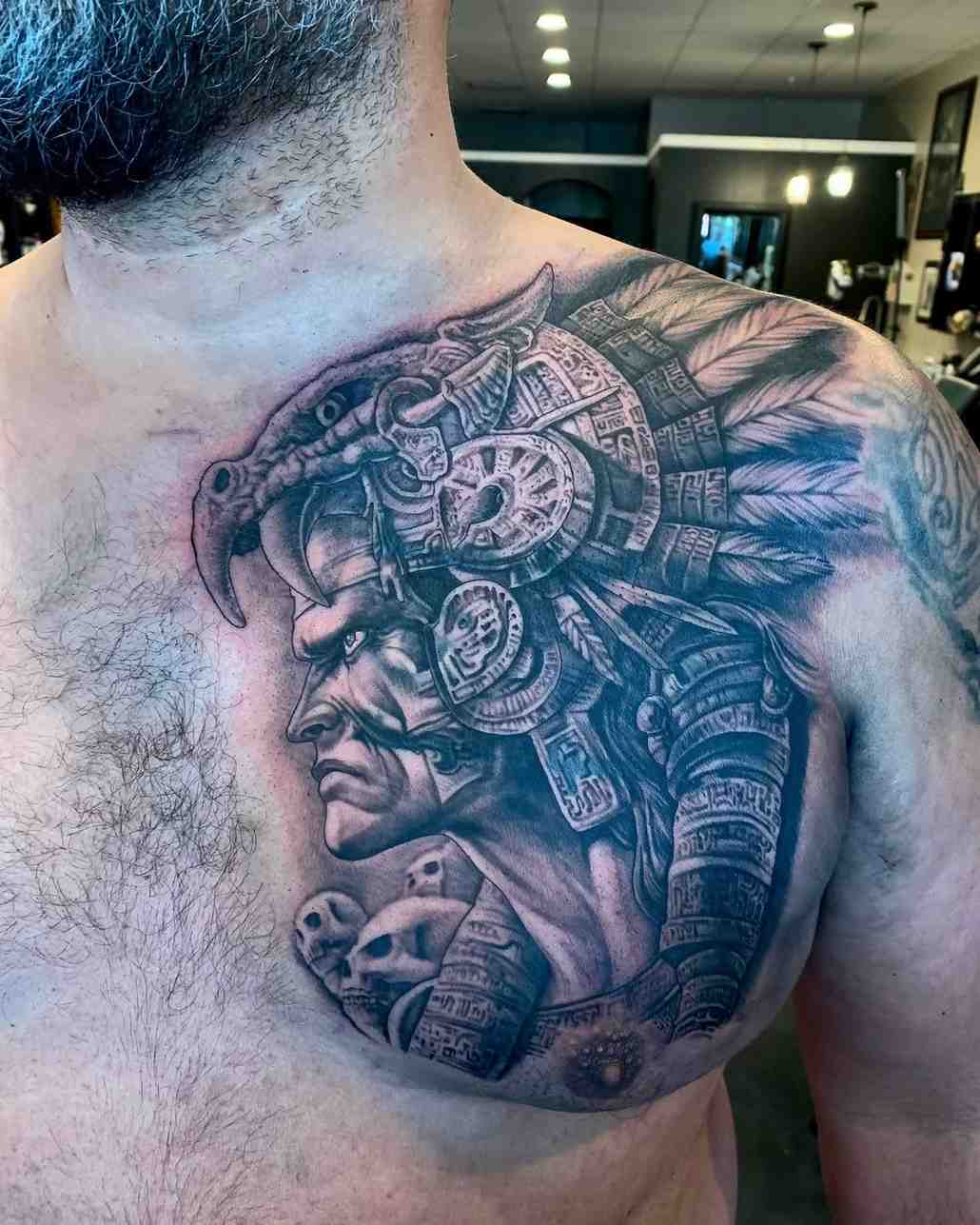 Aztec Warrior Tattoo Ideas