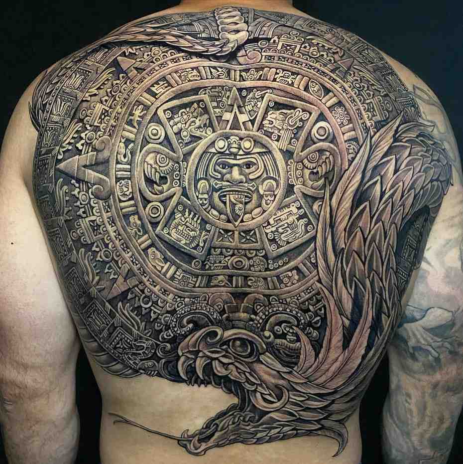 Aztec Filler Tattoo Ideas