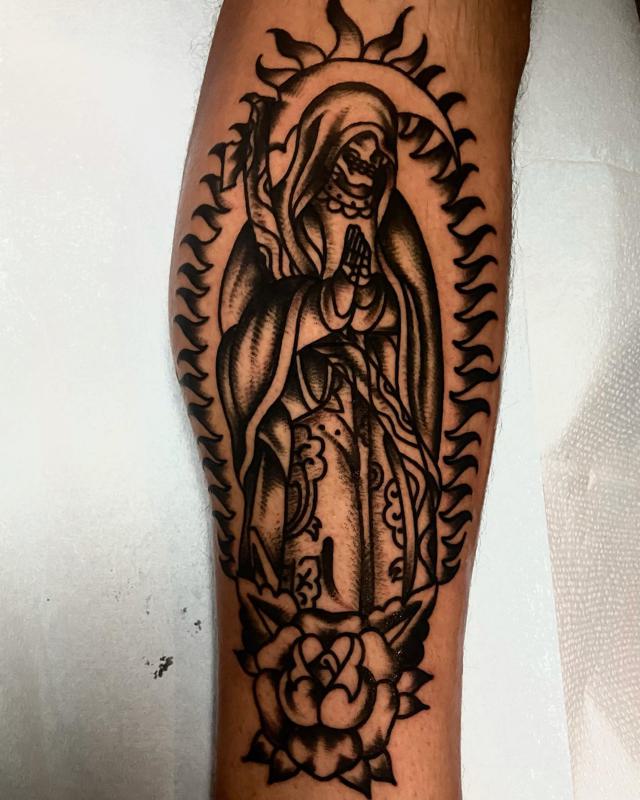 santa muerte Tattoo Ideas