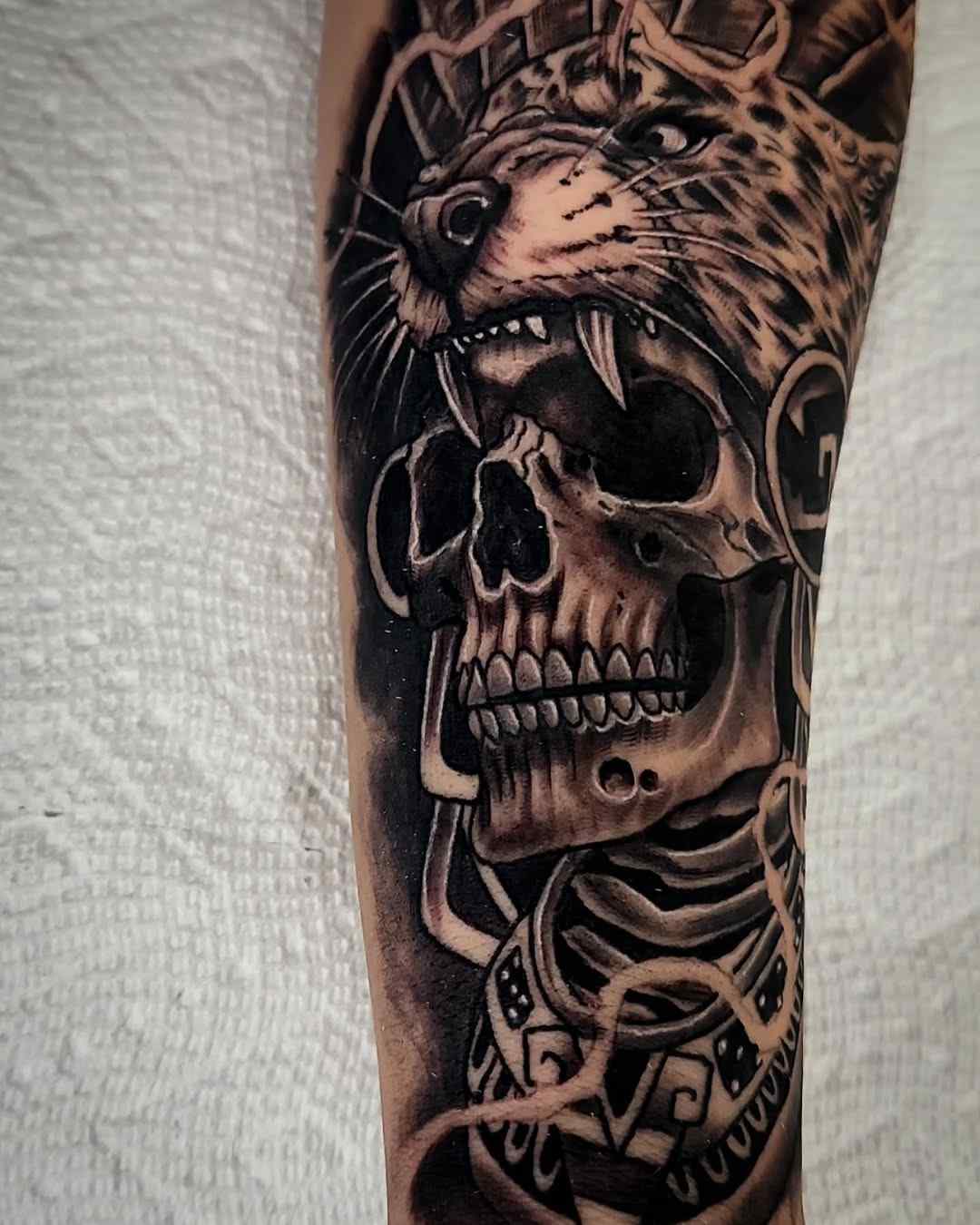 aztec Tattoo Ideas foreArm