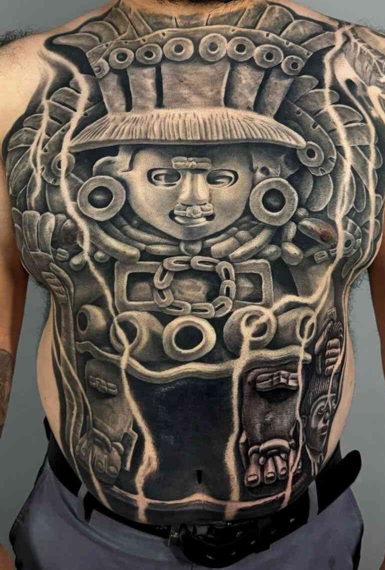 aztec god Tattoo Ideas