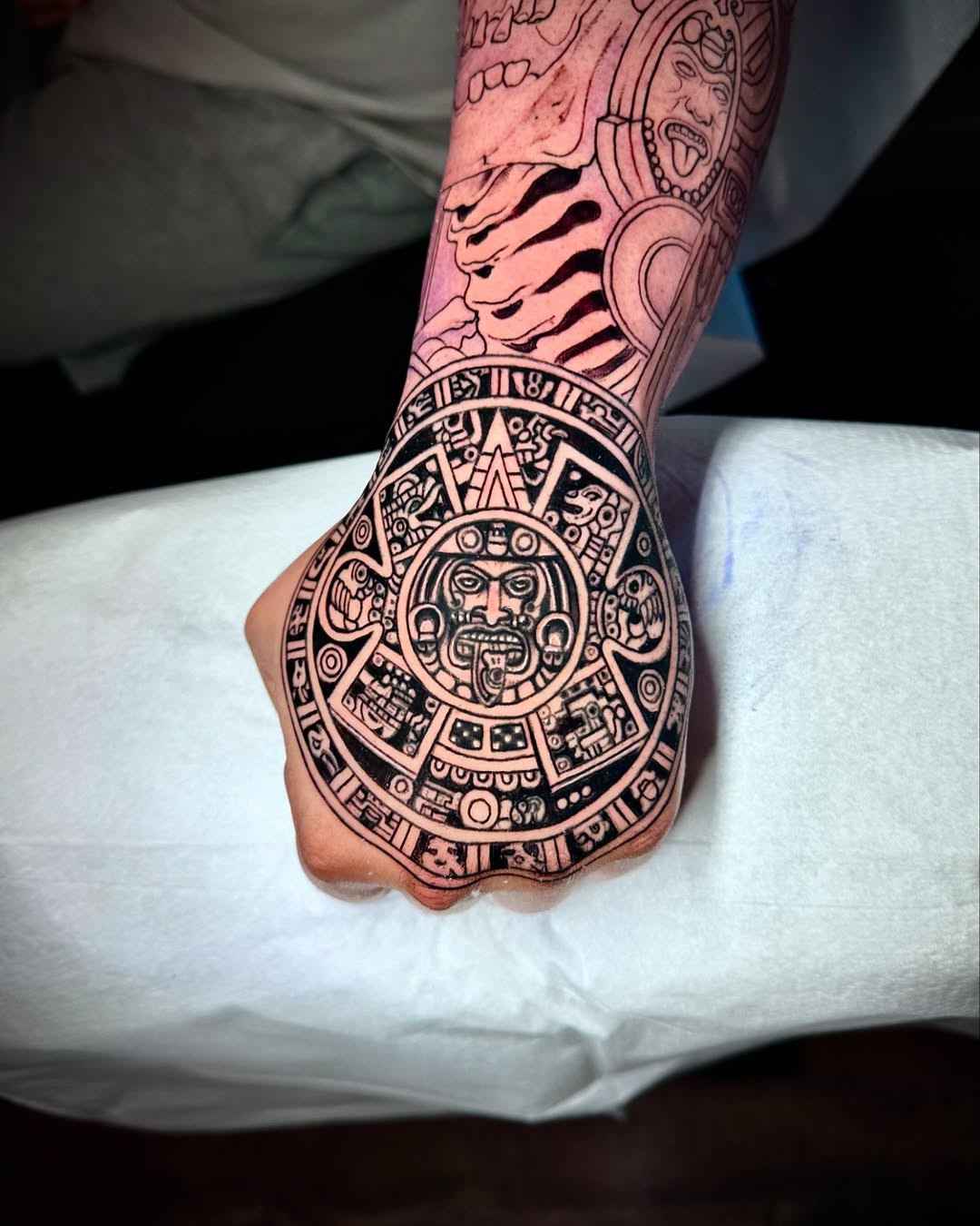 aztec mayan Tattoo Ideas