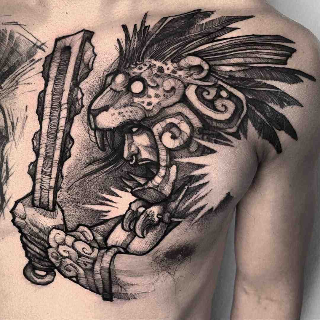 aztec tribal Tattoo Ideas
