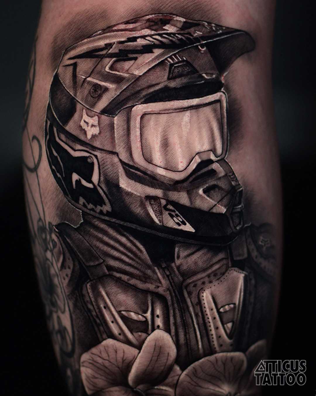 motocross Tattoo Ideas