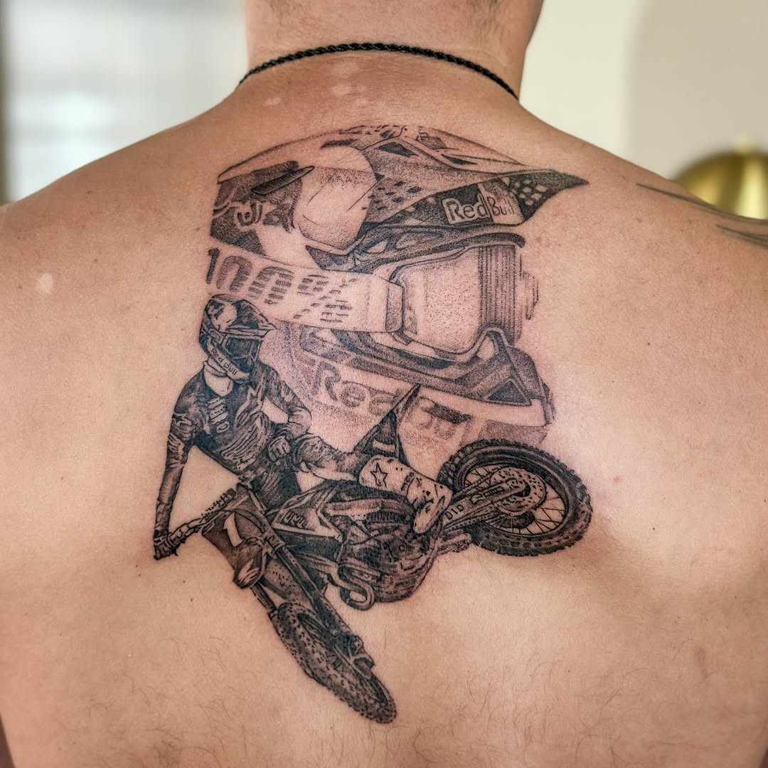 motocross Tattoo Ideas