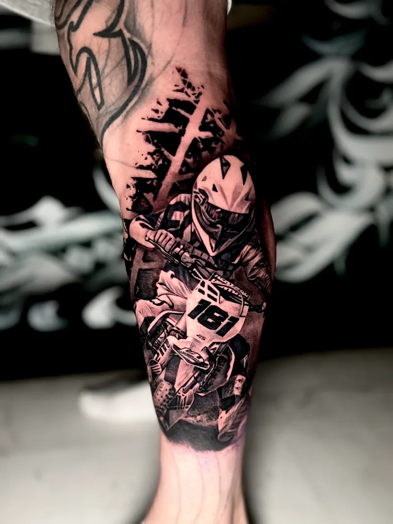 motocross Tattoo Ideas