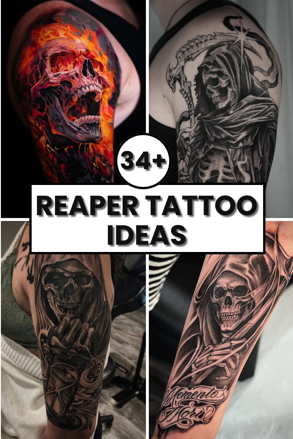 Reaper Tattoo Ideas