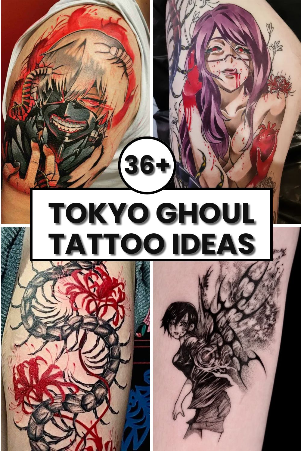 Tokyo Ghoul Tattoo Ideas