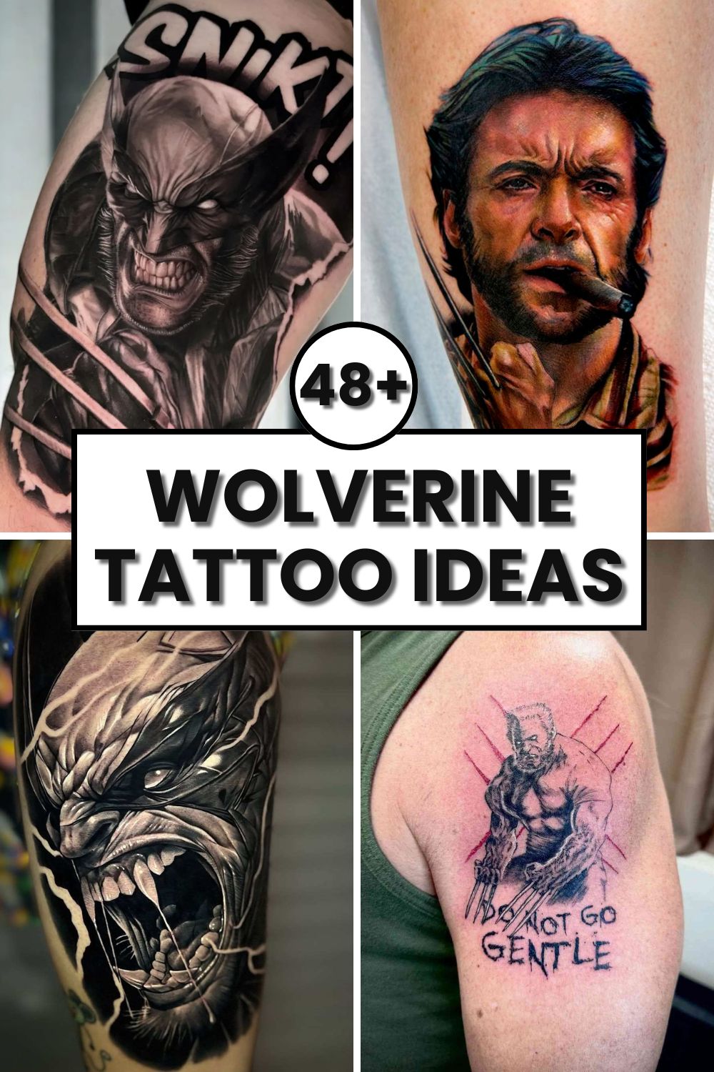 Wolverine Tattoo Ideas