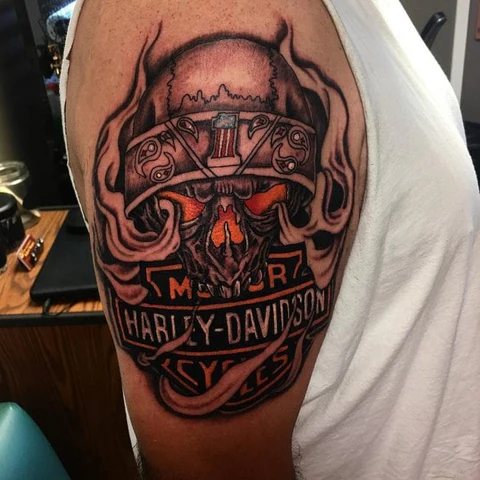 Harley Davidson Tattoo Ideas