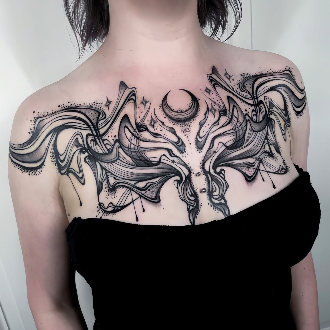 Women’s Chest Tattoo Ideas