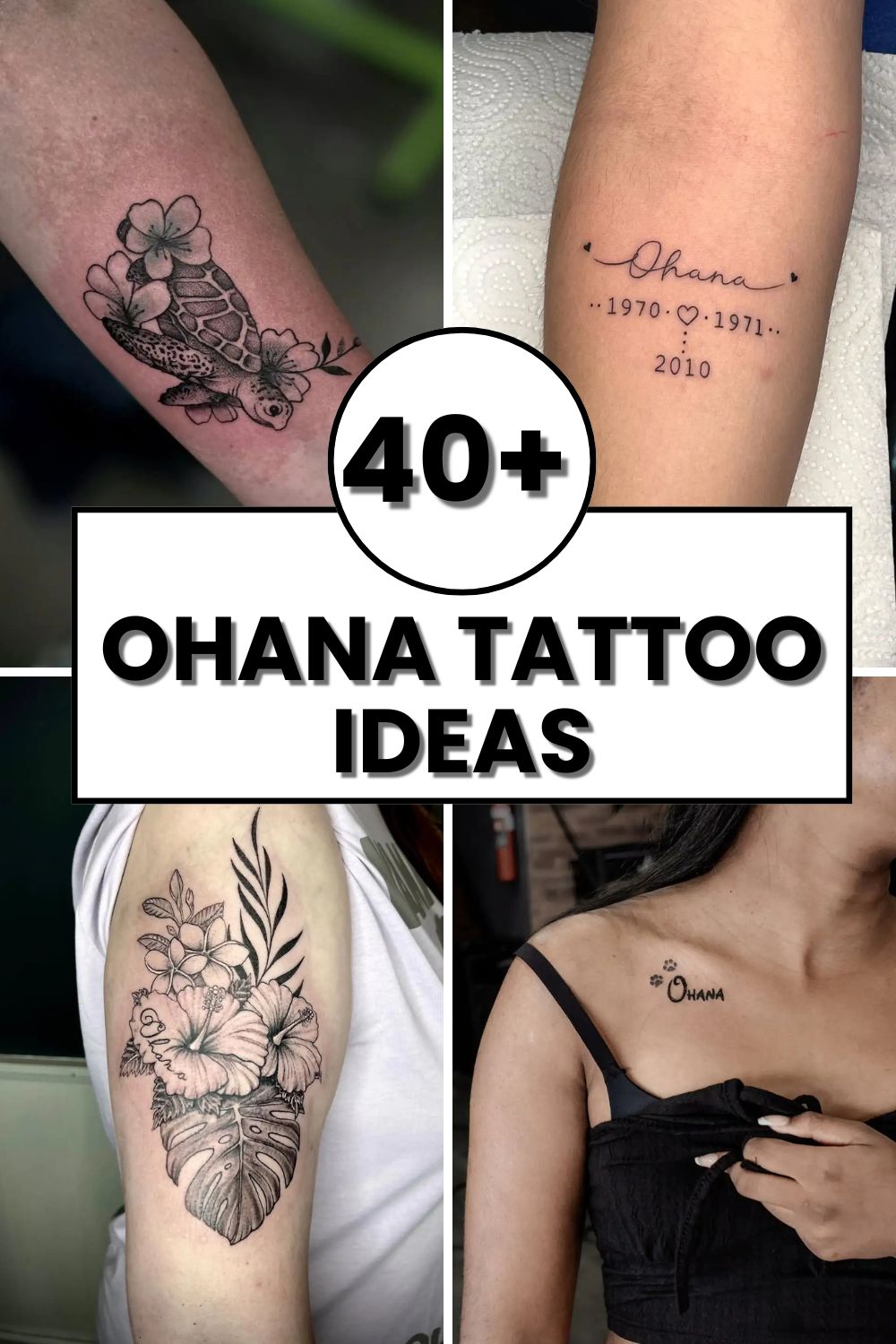 Ohana Tattoo Ideas